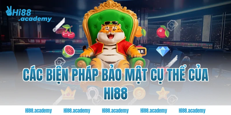 Các biện pháp bảo mật cụ thể của HI88