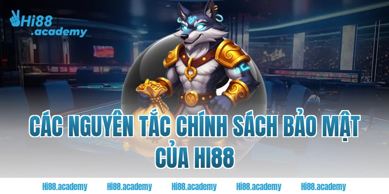 Các nguyên tắc chính sách bảo mật của HI88