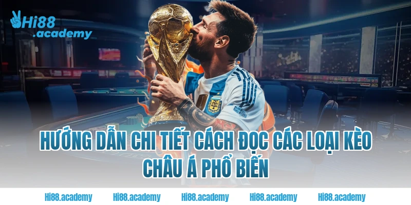 Hướng dẫn chi tiết cách đọc các loại kèo châu á phổ biến