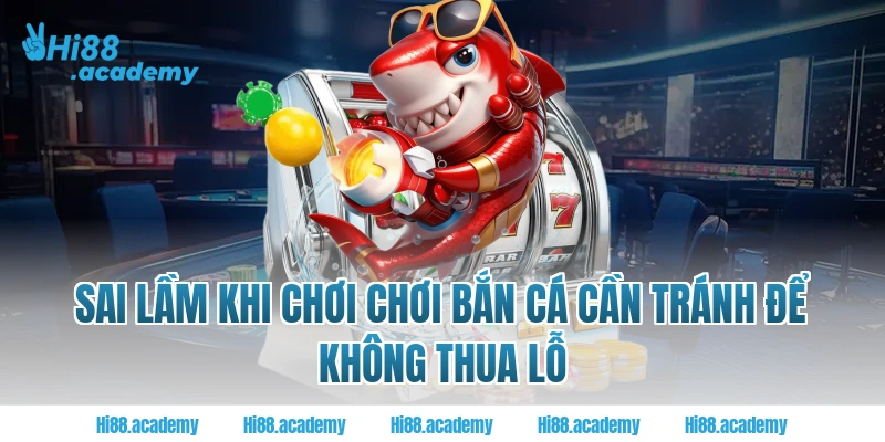 Sai lầm khi chơi chơi bắn cá cần tránh để không thua lỗ