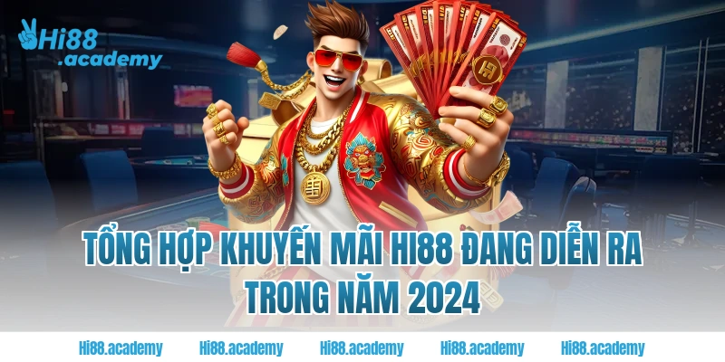 Tổng hợp khuyến mãi Hi88 đang diễn ra trong năm 2024