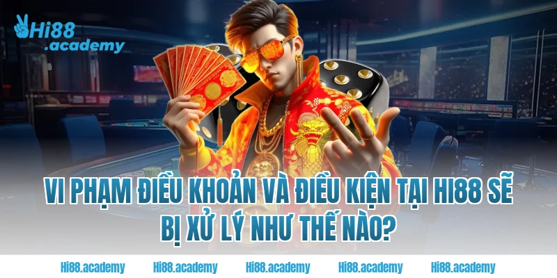 Vi phạm điều khoản và điều kiện tại Hi88 sẽ bị xử lý như thế nào?